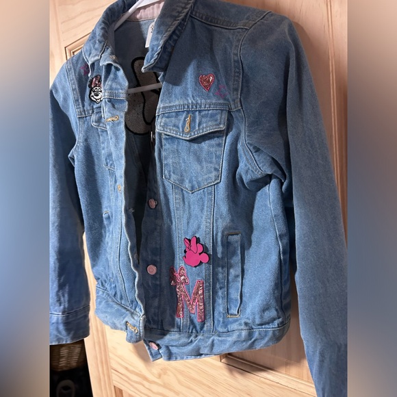 Disney Minnie Kids Jean Jacket - Picture 5 of 9